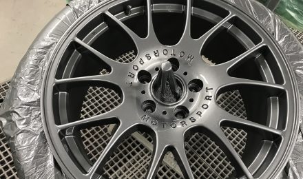 Alloy wheel refurbishment