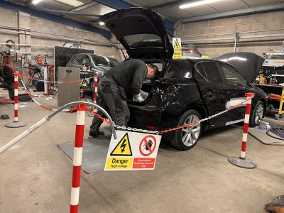 Disarming an electric vehicle - EV safety