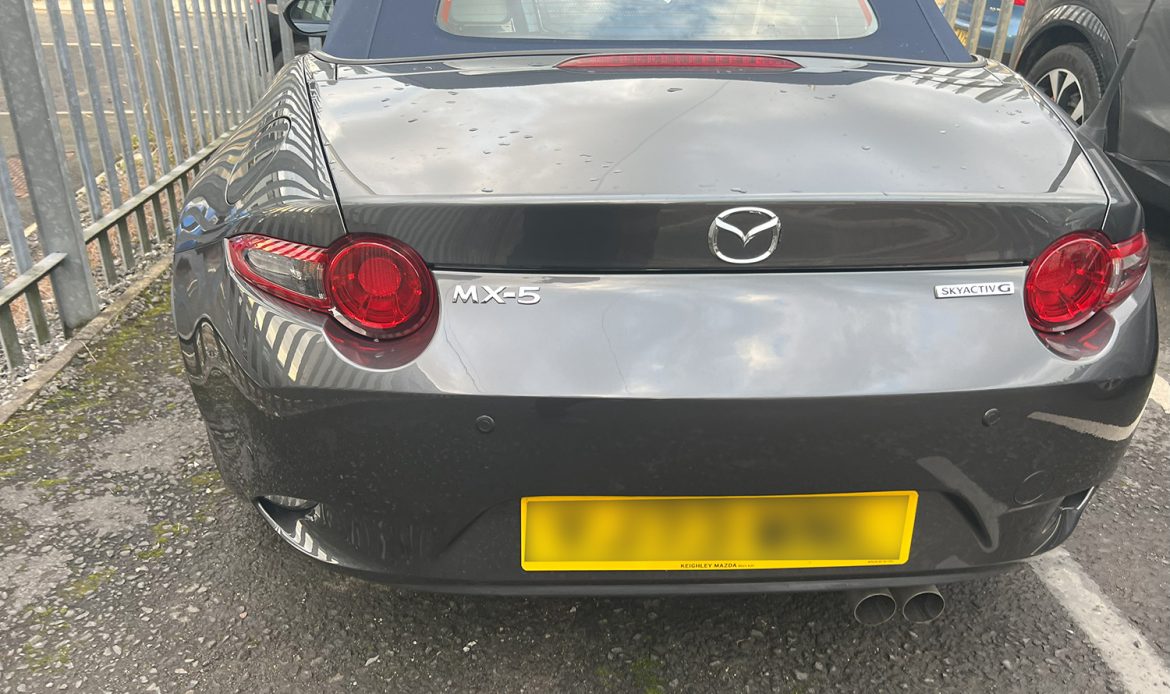 MX5 After repair